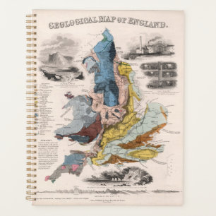 Agenda Mapa geológico de Inglaterra
