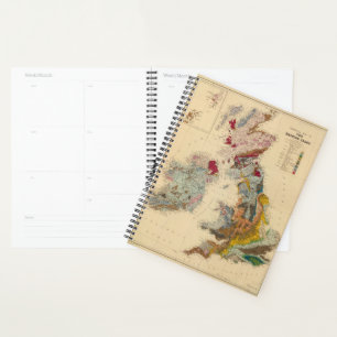 Agenda Mapa geológico de las Islas Británicas