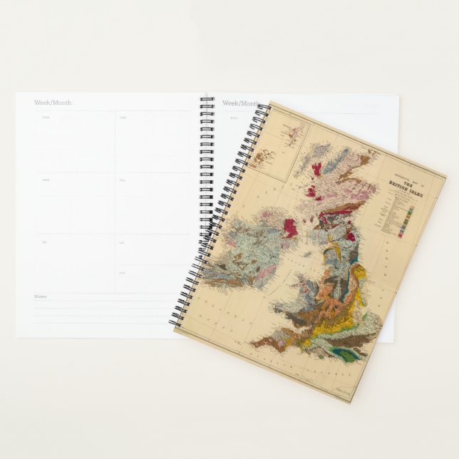 Agenda Mapa geológico de las Islas Británicas (Demostración)