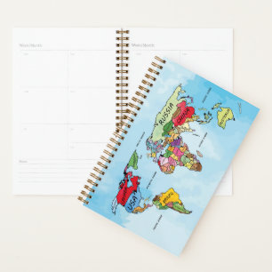 Agenda Mapa mundial