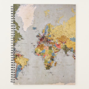 Agenda mapa mundial