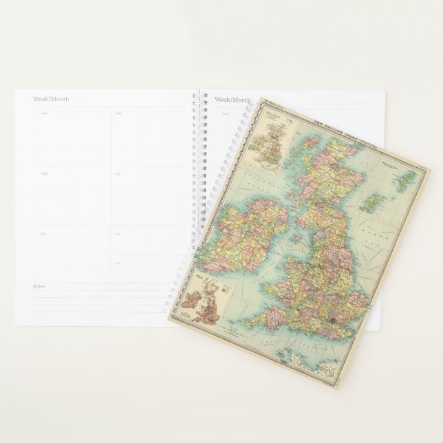 Agenda Mapa político de las Islas Británicas (Demostración)