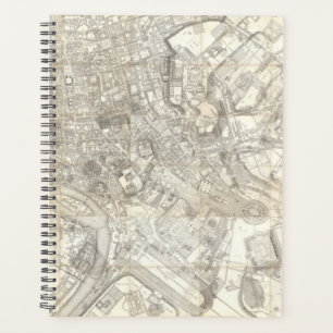 Agenda Mapa topográfico de la Antigua Roma, Italia