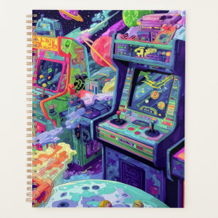 Agenda Máquinas Retro de Arcade en el Espacio