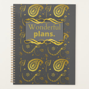 Agenda Maravillosos planes de negocios Planner