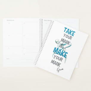 Agenda Marca de natación personalizado