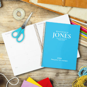 Agenda Marca de nombre personal Logotipo comercial Modern