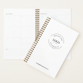 Agenda Marca de Personalizado Minimalista simple