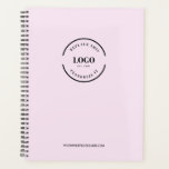 Agenda Marca Personalizado Minimalista simple rosa<br><div class="desc">Elevar la organización y promoción de marca con nuestro programa de Personalizado Minimalista simple: un estilo y funcionalidad para su valiosa red. Presentamos nuestro versátil Personalizado Minimalista simple con logotipo de marca, una combinación armoniosa de practicidad y marca que integra perfectamente el estilo y la organización. Diseñado para aumentar la...</div>