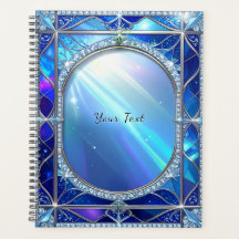 Marco Azul Decorativo