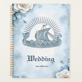Agenda Marco floral con Rosas y diseño celta.