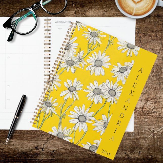Agenda Margaritas amarillas y blancas (Subido por el creador)