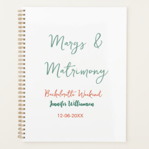 Agenda Margs y matrimonio agregar nombre fecha despedida 