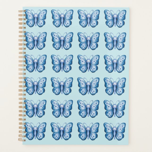 Agenda Mariposa azul (Anverso)