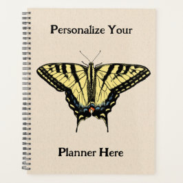 Agenda Mariposa de cola de cerda amarilla del suroeste