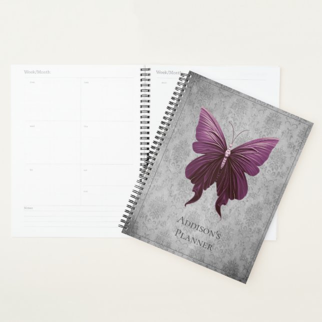Agenda Mariposa de Magenta Jeweld (Demostración)