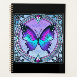 Agenda Mariposa de sublimación con fondo