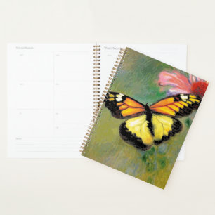 Agenda Mariposa de verano de primavera -