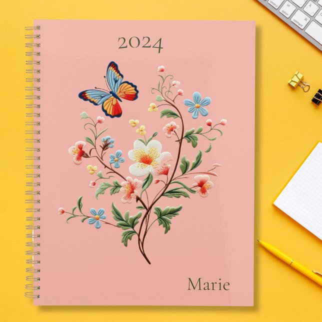 Agenda Mariposa floral (Subido por el creador)