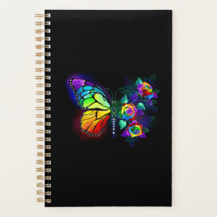 Agenda Mariposa florida arcoiris