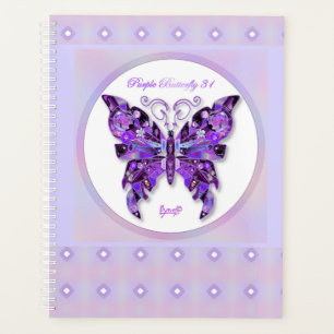 Agenda Mariposa morada 31
