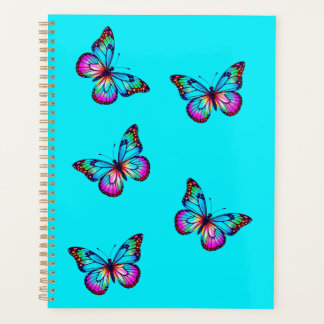 Agenda Mariposa Planner Aqua Blue