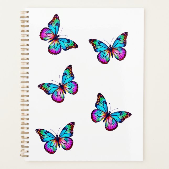 Agenda Mariposa Planner White (Anverso)