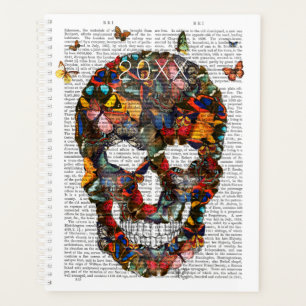 Agenda Mariposa Skull