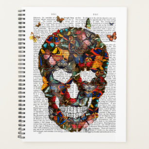 Agenda Mariposa Skull