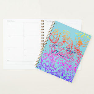Agenda Mariposa turquesa
