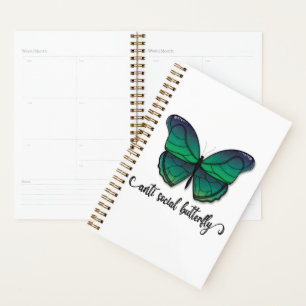 Agenda Mariposa verde antisocial