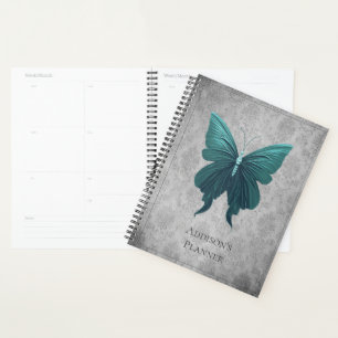 Agenda Mariposa verde azulada