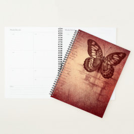 Agenda Mariposa vintage