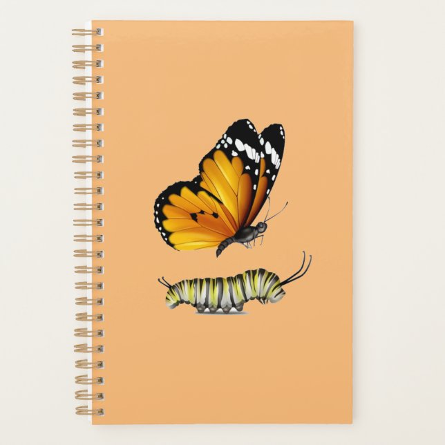 Agenda Mariposa y oruga (Anverso)