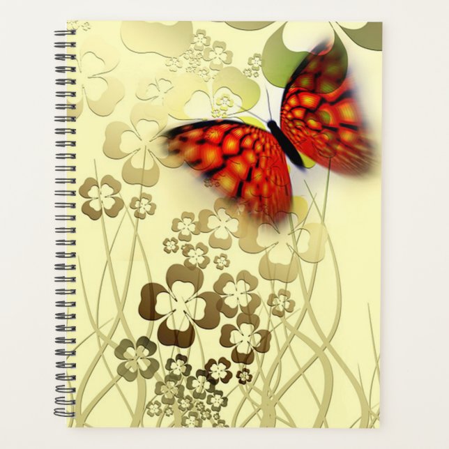 Agenda Mariposa y Shamrock (Anverso)