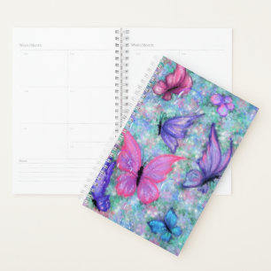 Agenda Mariposas Coloridas Volando - Alegría