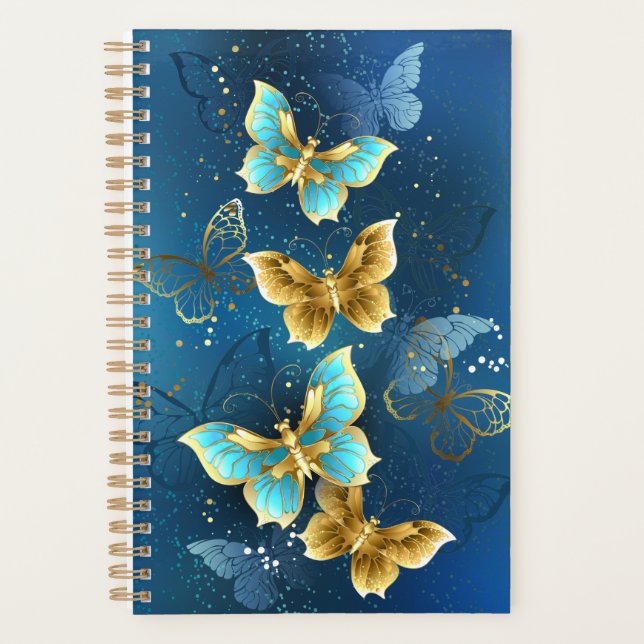 Agenda Mariposas doradas (Anverso)