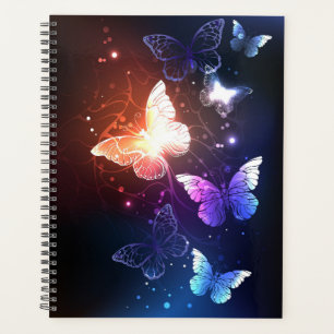 Agenda Mariposas nocturnas brillantes