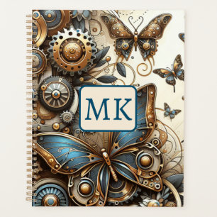 Agenda Mariposas Vintage Steampunk