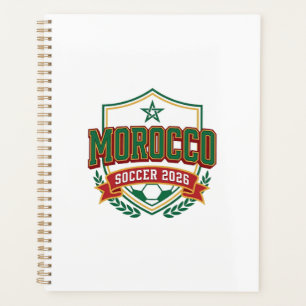 Agenda Marruecos Fútbol 2026 Fútbol Negrita Tipografía Pa