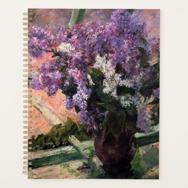 Agenda Mary Cassatt - Lilacs en una ventana (Anverso)