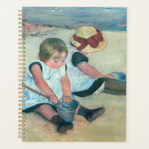 Agenda Mary Cassatt - Niños jugando en la playa