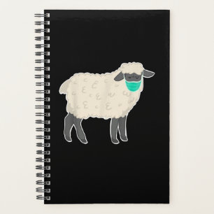 Agenda Máscara de oveja simple con uso Regalo de animal