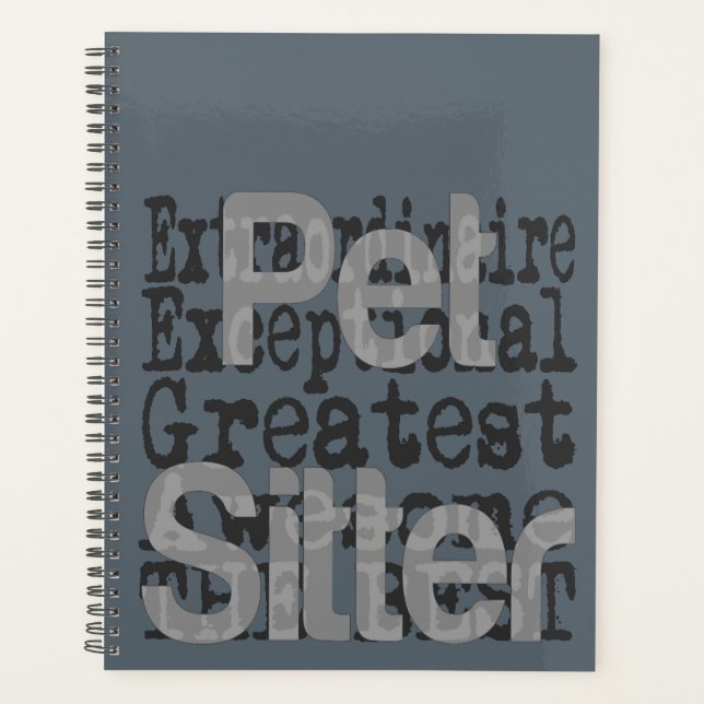 Agenda Mascota Sitter Extraordinaire (Anverso)