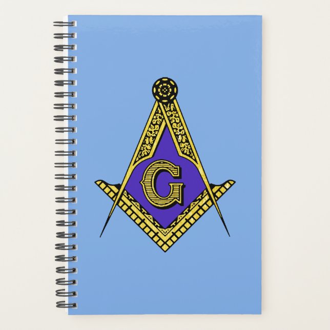 Agenda Masón (azul) (Anverso)