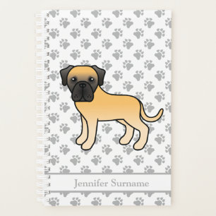 Agenda Mastín inglés cervato perro de dibujos animados li