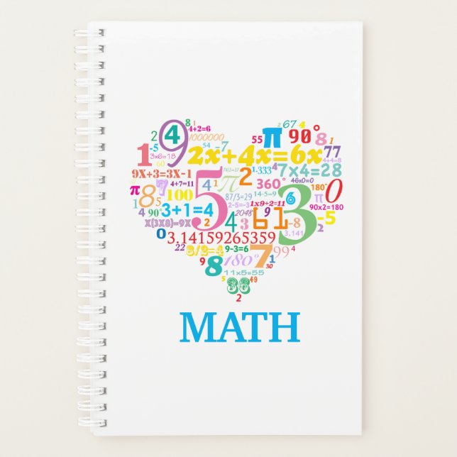 Agenda Matemáticas del Corazón (Anverso)