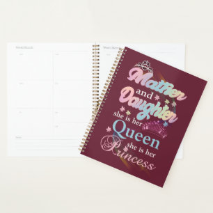 Agenda Mather y su hija son su reina,