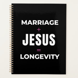 Agenda Matrimonio + Jesús = Longevidad