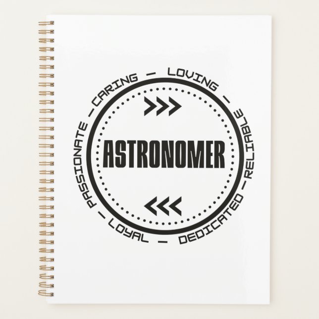 Agenda Mayor astrónomo (Anverso)